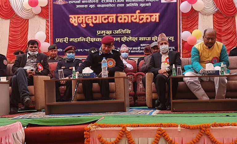 प्रहरीमा महिला कर्मचारीको संख्या बढाउनु जरुरी छ : प्रहरी महानिरीक्षक थापा