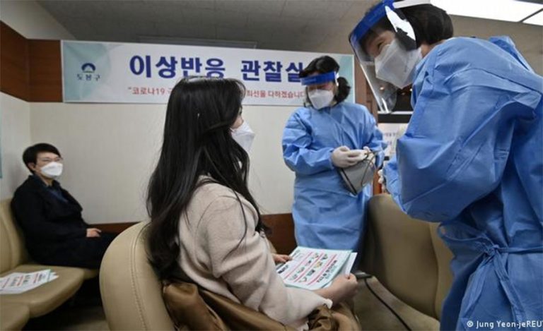 दक्षिण कोरियामा कोरोना संक्रमितको दैनिक संख्या हालसम्मकै उच्च