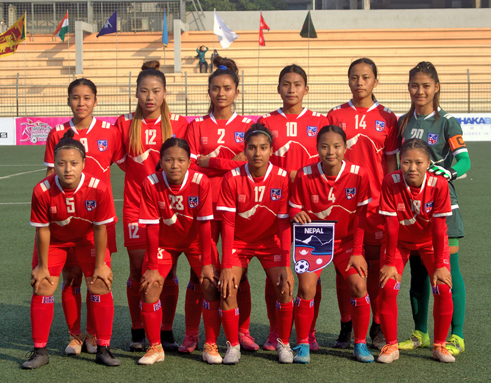 साफ यू-१९ महिला च्याम्पियनसिप : नेपालको पहिलो खेल बंगलादेशसँग