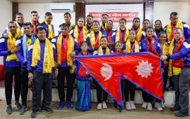 एसियन सेन्ट्रल जोन भलिबल : पदक भित्र्याउने लक्ष्य