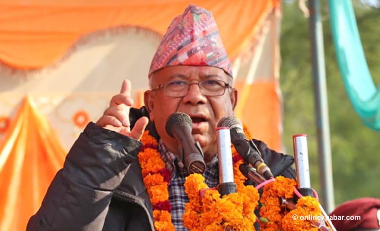 अमेरिकाको अभिव्यक्ति धम्कीका रुपमा आउँदा आशंका : माधव नेपाल