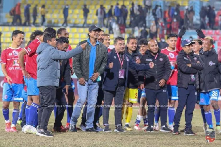 फुटबल हेर्न दशरथ रंगशाला पुगे राजेश हमाल
