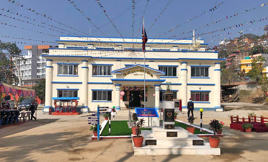 गोरखामा प्रहरीले पायो नयाँ भवन