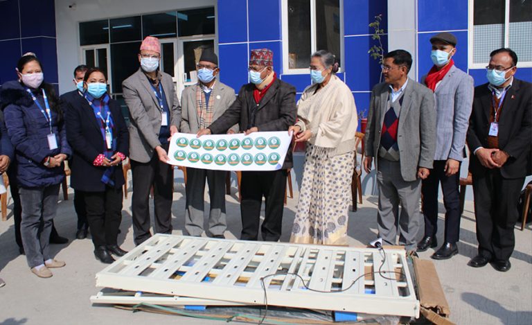वीर अस्पताललाई ३० आईसीयू बेड सहयोग