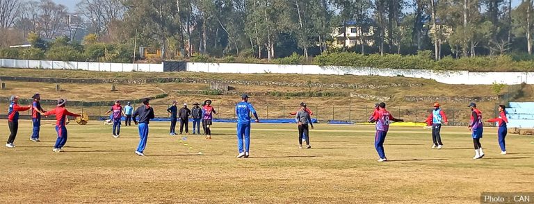क्रिकेटरहरुको बन्द प्रशिक्षण सुरु, १४ खेलाडीमात्र उपस्थित