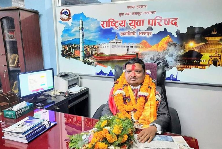 राष्ट्रिय युवा परिषदका कार्यकारी उपाध्यक्ष बस्नेतले गरे पदबहाली