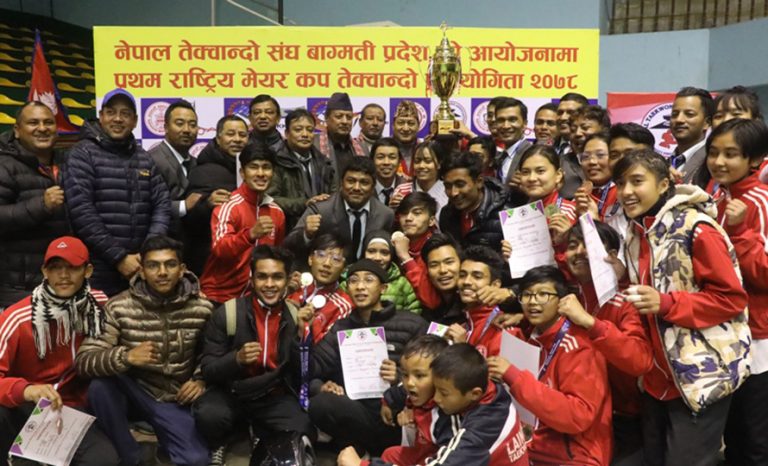 मेयर कप तेक्वान्दोको उपाधि वागमतीलाई