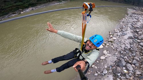 जिपलाइनमा लगानीकर्ताको आकर्षण, देशभर झण्डै एक दर्जन सञ्चालनमा