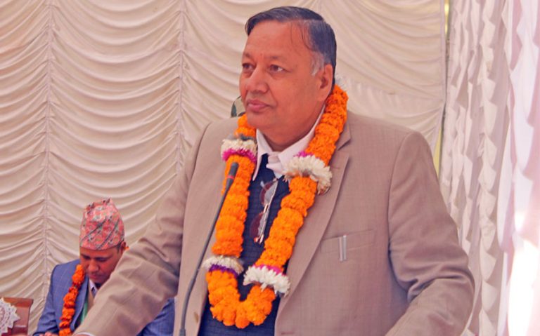 ३ वर्षभित्र सबै विद्यालयका पूर्वाधार बन्छन् : मन्त्री पौडेल