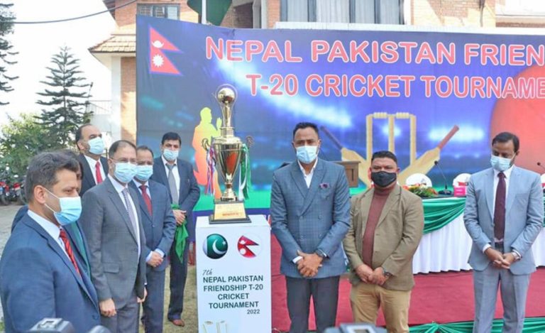 नेपाल-पाकिस्तान मैत्रीपूर्ण टी-२० क्रिकेट फागुन तेस्रो साता