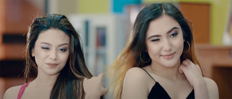 सन्तोष र अस्मिताको ‘आँखा झिमिक्क…’
