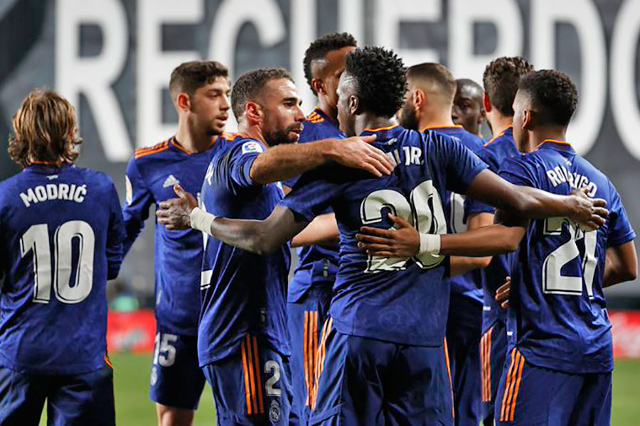 रियल मड्रिडलाई ९ अंकको अग्रता