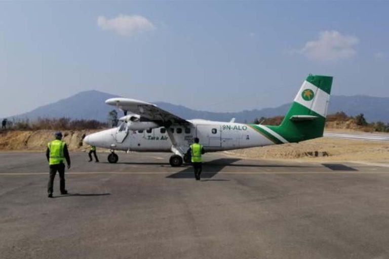 इलामको फाल्गुनन्द सुकिलुम्बा विमानस्थलमा तारा एअरले थाल्यो नियमित उडान