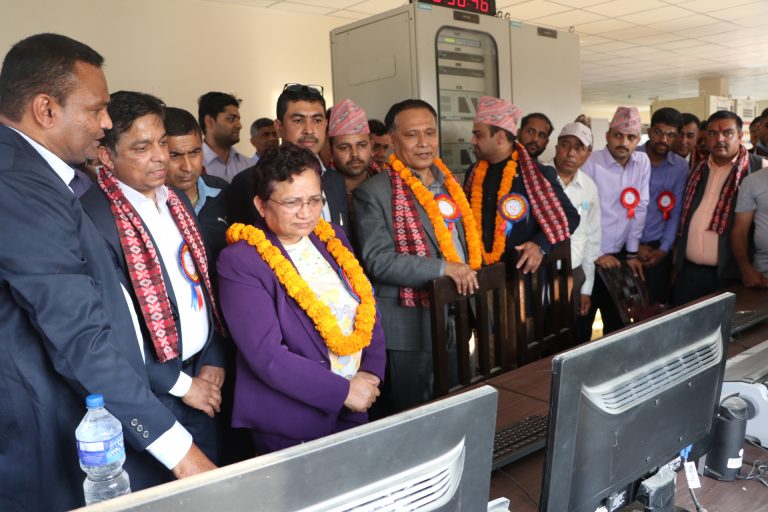 मोतीपुर १३२ केभी सबस्टेसनको उद्घाटन