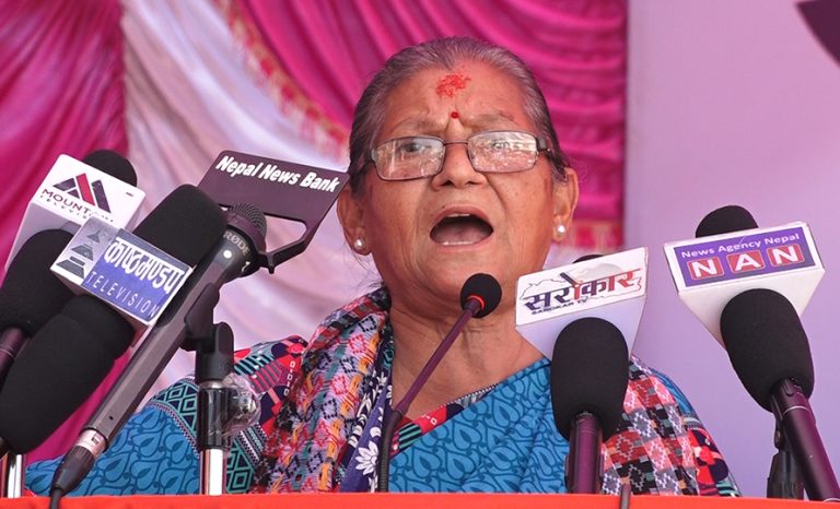 महिलालाई पुरूषसरह अधिकार चाहिन्छ : अष्टलक्ष्मी शाक्य