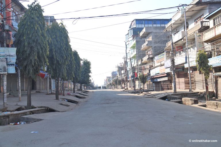 सुर्खेतको वीरेन्द्रनगरमा बिहीबारदेखि निषेधाज्ञा हट्ने