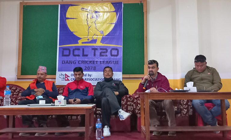 दाङ क्रिकेट लिगमा पनि अक्सन हुने
