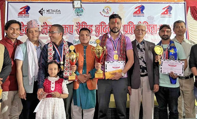 हेटौंडा मेयर कप चेसको उपाधि क्षितिजलाई