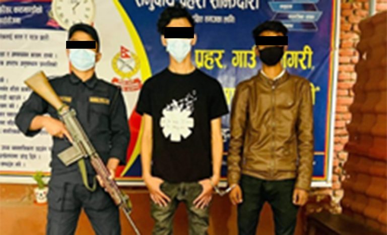 लागूऔषध नाइट्राभेट १०सहित कालिमाटीबाट दुईजना पक्राउ
