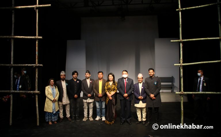 मण्डला नाटकघर नयाँ भवनमा, उपराष्ट्रपतिबाट उद्घाटन (फोटो फिचर)