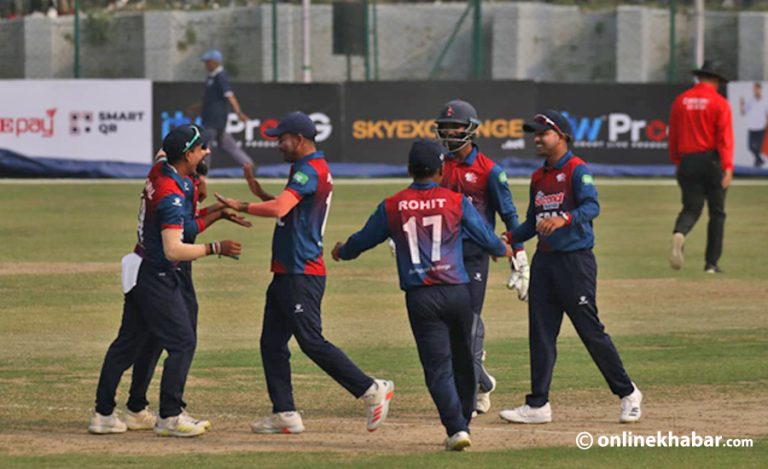 नेपाली क्रिकेट खेलाडीको प्रशिक्षण सुरु