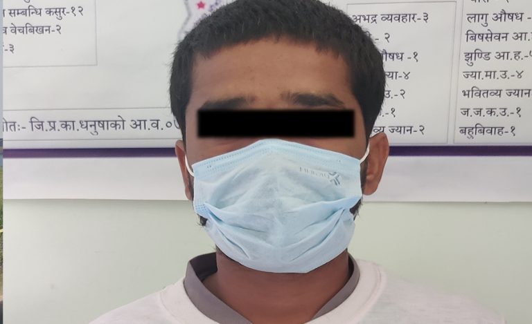 आफ्नै साथीलाई गोली प्रहार गरेको आरोपमा युवक पक्राउ
