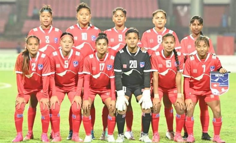साफ यू-१८ महिला च्याम्पियनसिप : नेपालले बंगलादेशसँग खेल्दै
