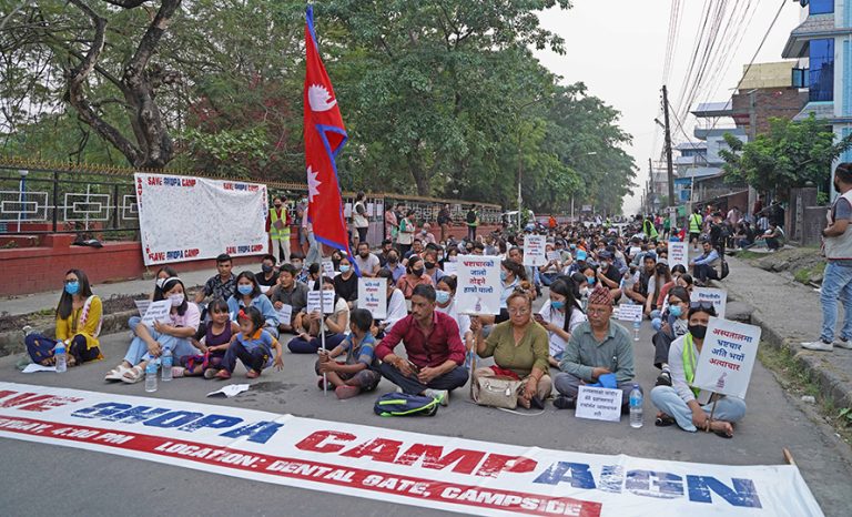 बीपी प्रतिष्ठान भएको बेथिति अन्त्य गर्न पाँचबुँदे सम्झौता