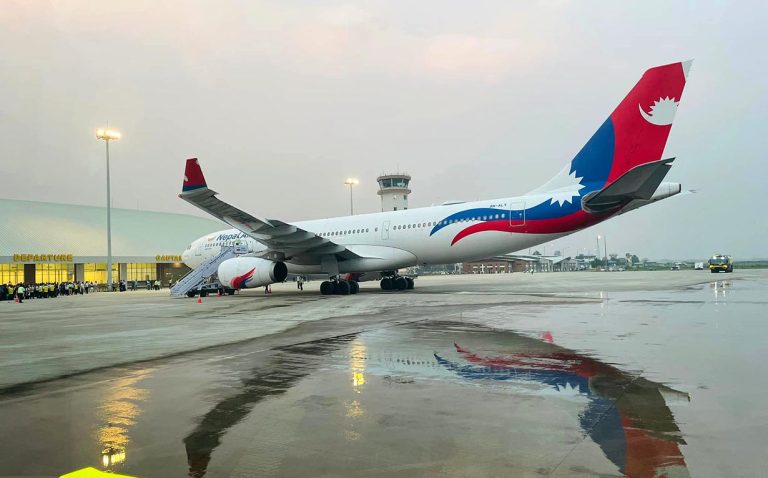 नेपाल एयरलाइन्सले वाइडबडी जहाजमा वाइफाइ राख्दै