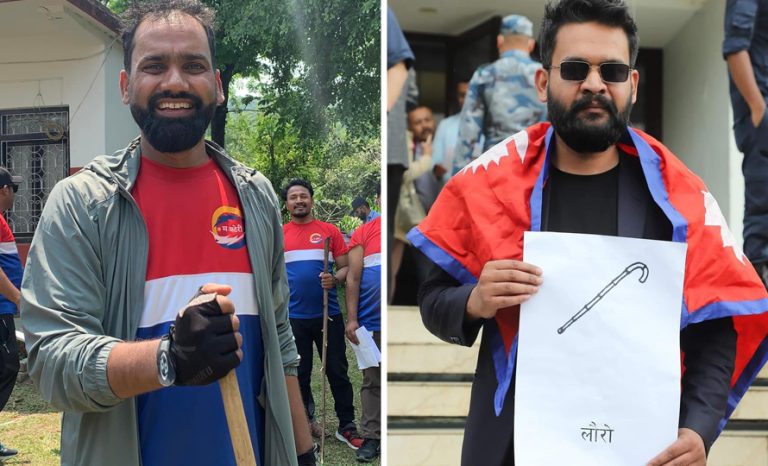 बालेन शाह र अटेरीलाई लौरो चुनाव चिह्न