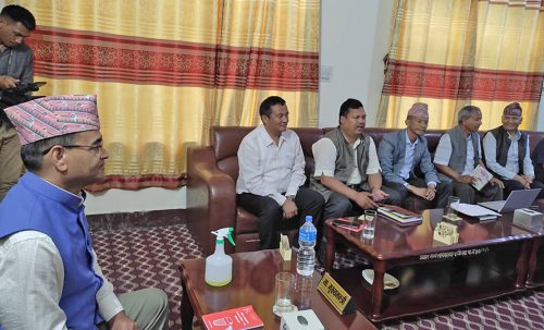 लुम्बिनीमा ५ दलको कार्यदलले टुंग्याउन सकेन भागबण्डा
