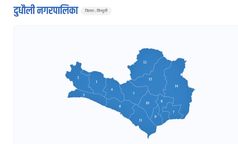 सिन्धुलीको दुधौली नगरपालिकामा गठबन्धनका उम्‍मेदवार विजयी