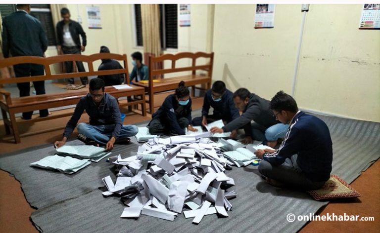 गुल्मीको रेसुङ्गा नगरपालिकामा मतगणना सुरु