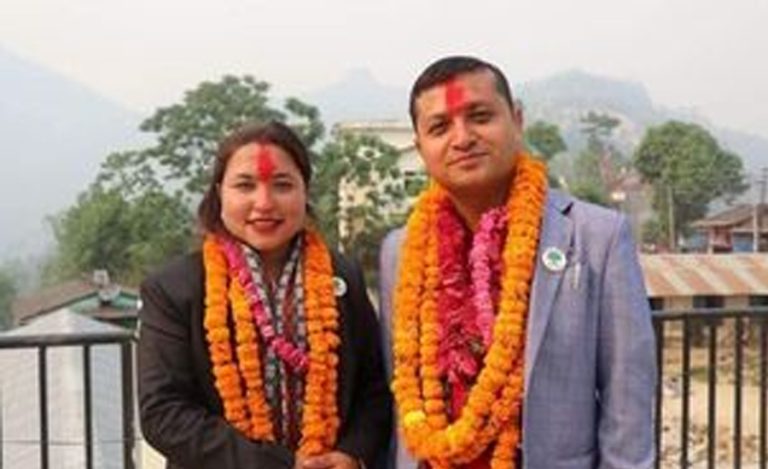 गुल्मीको ईस्मा गाउँपालिका अध्यक्ष र उपाध्यक्षमा कांग्रेसका उम्मेदवार निर्वाचित