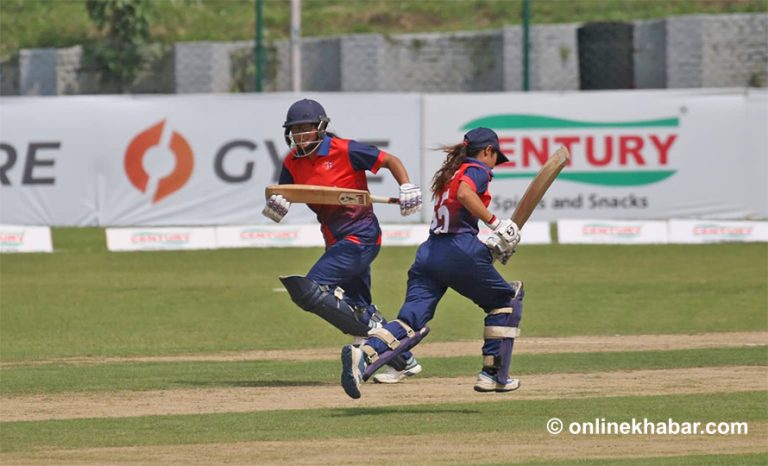 महिला टी-२० क्रिकेट : नेपालले युगान्डालाई दियो ९८ रनको लक्ष्य