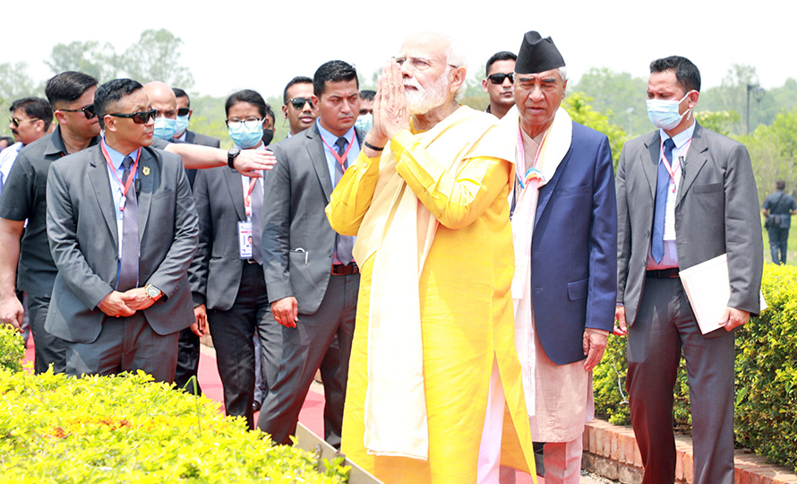 नेपालको लुम्बिनी र भारतको कुशिनगरबीच भगिनी सम्बन्ध बनाउने सैद्धान्तिक सहमति