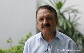 गगनजीलाई निष्पक्ष निर्वाचन संयन्त्र बनाऔँ भन्दा सानेपाले मानेन : डा. महत