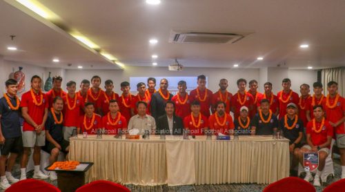 फुटबल टिमको बिदाइ, नवयुग नयाँ कप्तान