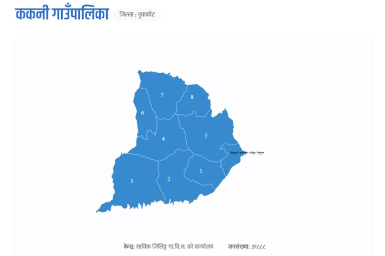 नुवाकोटको ककनीको अध्यक्ष र उपाध्यक्षमा माओवादी विजयी