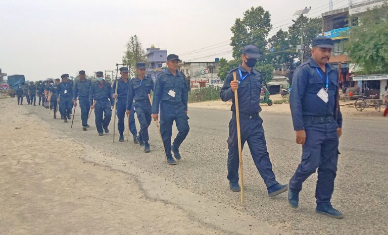 ललितपुरमा १३०० भन्दा बढी म्यादी प्रहरी परिचालन हुने