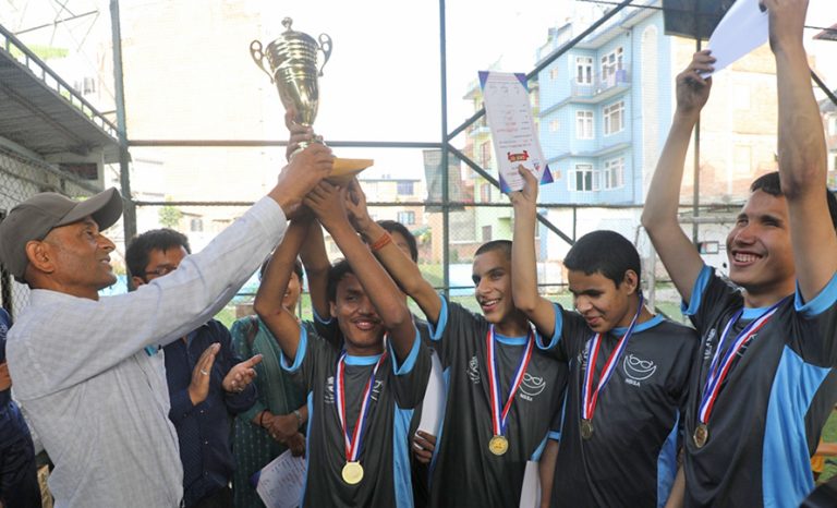 पारा गोलबल प्रतियोगितामा ललितपुर र काठमाडौंलाई उपाधि