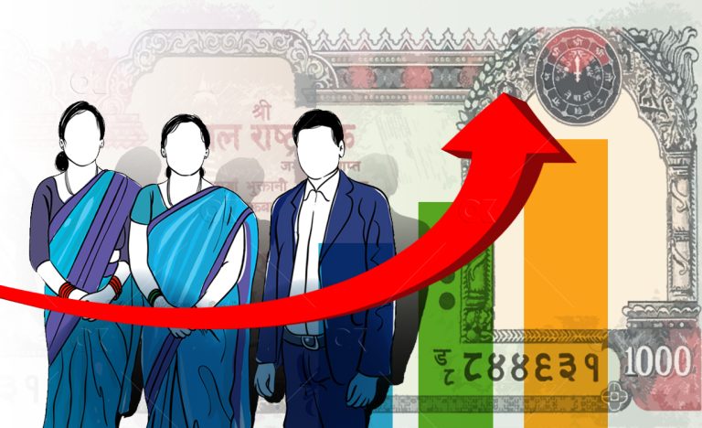 प्रतिशतमा तलब बढेकोमा तल्लो तहका कर्मचारी असन्तुष्ट