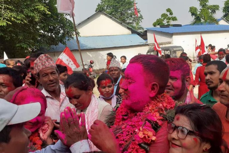 बाँकेको राप्ती सोनारीको अध्यक्ष र उपाध्यक्षमा कांग्रेस विजयी