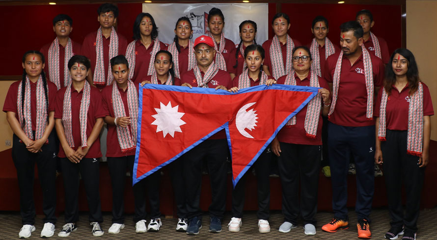यू–१९ महिला विश्वकप छनोट खेल्ने नेपाली टोलीको विदाई