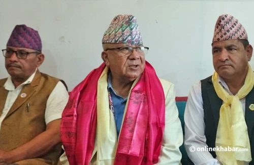 प्रधानमन्त्रीको कार्ड फाल्न थालिएको छ, प्रलोभनमा पर्दिनँ : माधव नेपाल