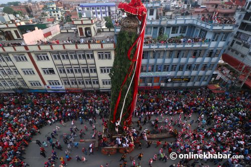 रातो मच्छिन्द्रनाथलाई जाउलाखेल पुर्‍याइयो (फोटो फिचर)