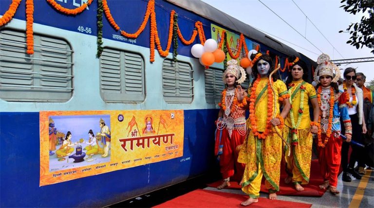 रामायण सर्किटमा सन्चालित रेल नेपाल आउँदै, आज जनकपुरमा बास