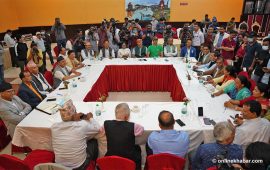 शेखर समूहको बैठक : देउवा विधान विपरीत चले प्रतिवाद गर्ने चेतावनी