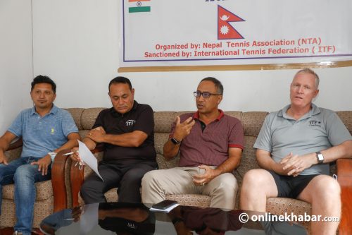 आईटीएफ एसिया यू–१२ टिम टेनिस छनोट सोमबारदेखि