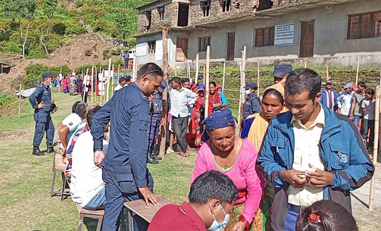 बुढीगंगाको ६ वडाको परिणाम घोषणा हुँदा ५ मा एमाले निर्वाचित